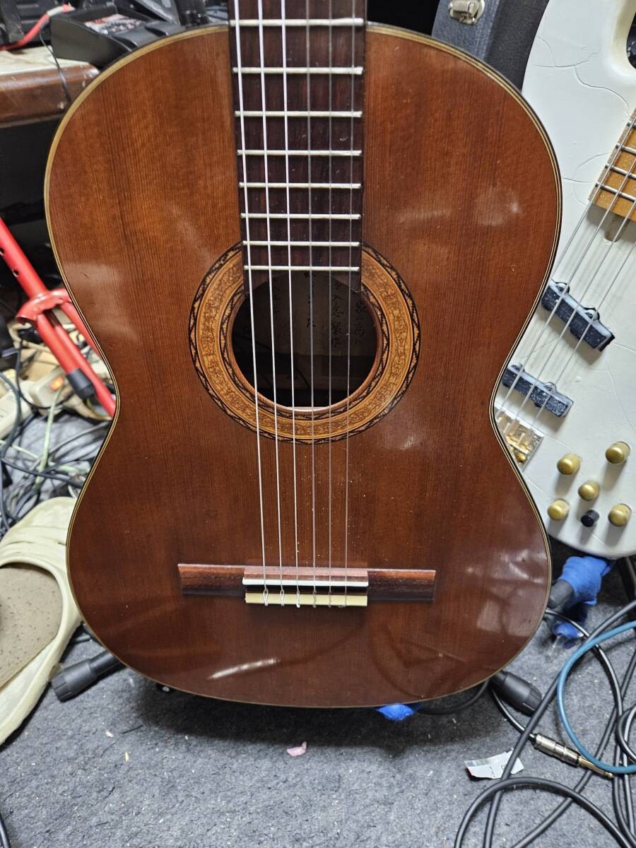 Sadao Yairi Ten Repair Neck Piezo Live Sound Guitar