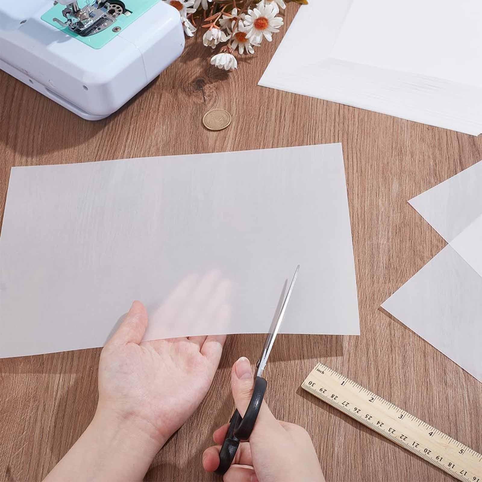 100Pcs Freezer Paper Sheets Stable Handmade Tailor Sewing Foundation Papers