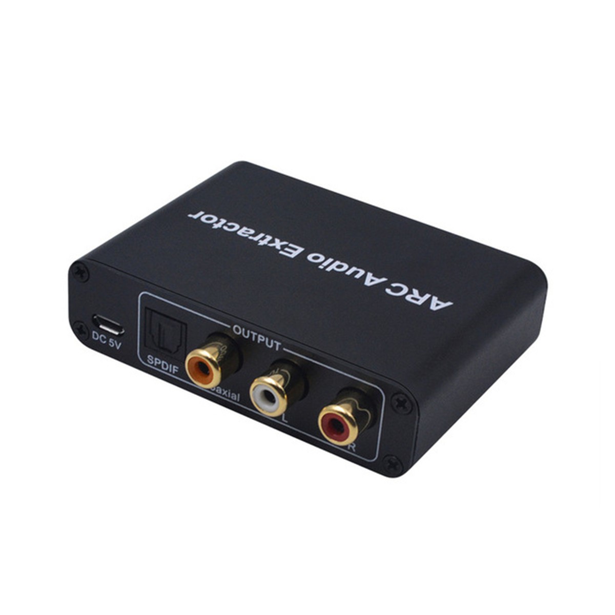 Micro USB HDMI-Compatible ARC Audio Power Adapter Support SPDIF/RCA/3.5mm Stereo