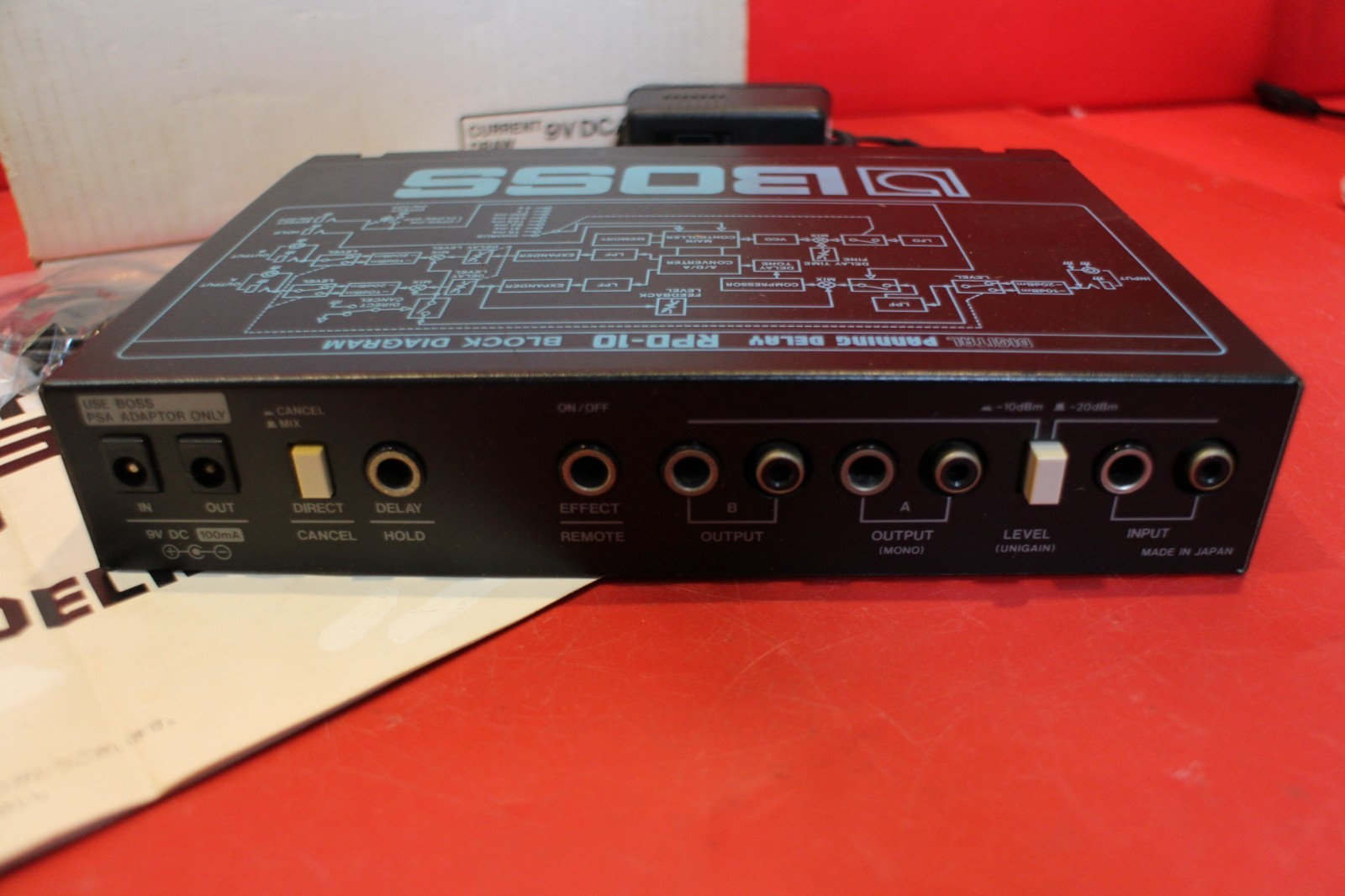 USED BOSS RPD 10 Panning Delay Delay Machine U3040 260716