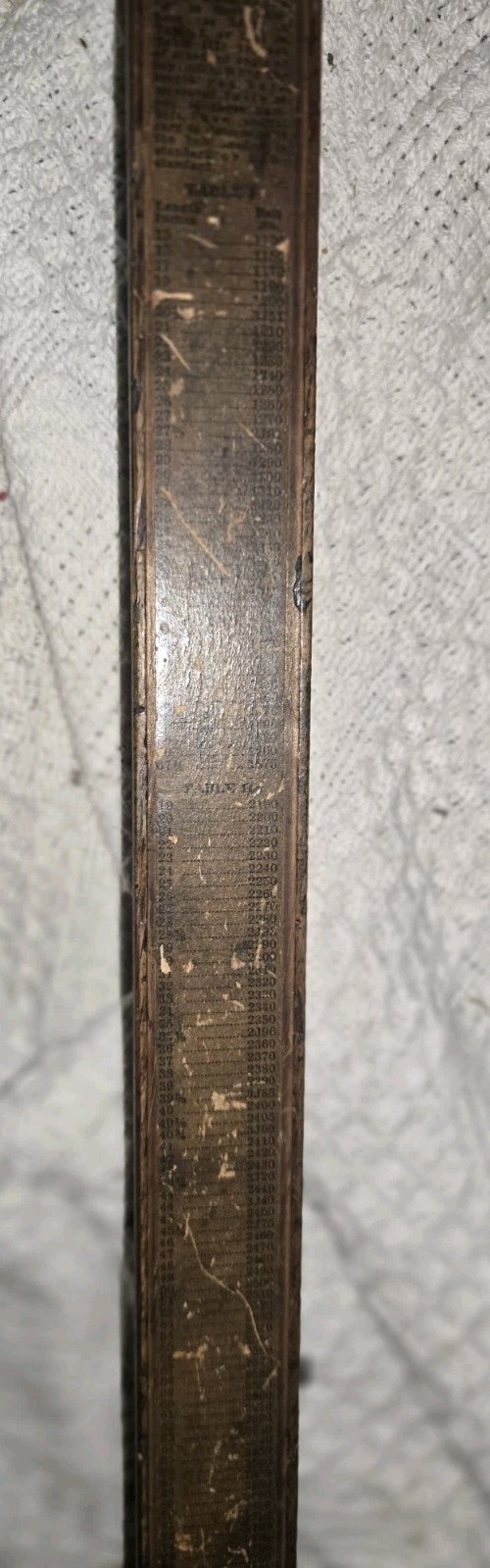 Vintage Gates Belt Length Finder