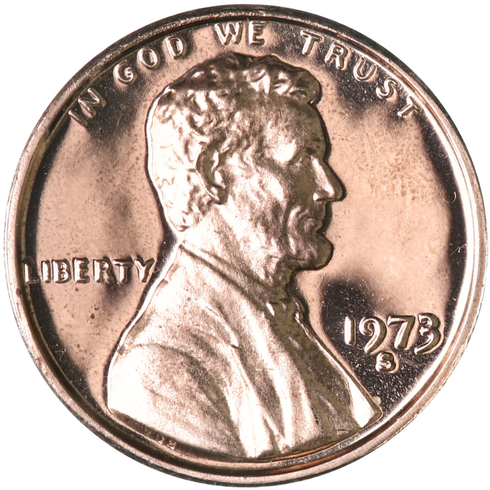 1973 S Lincoln Memorial Cent Gem Proof