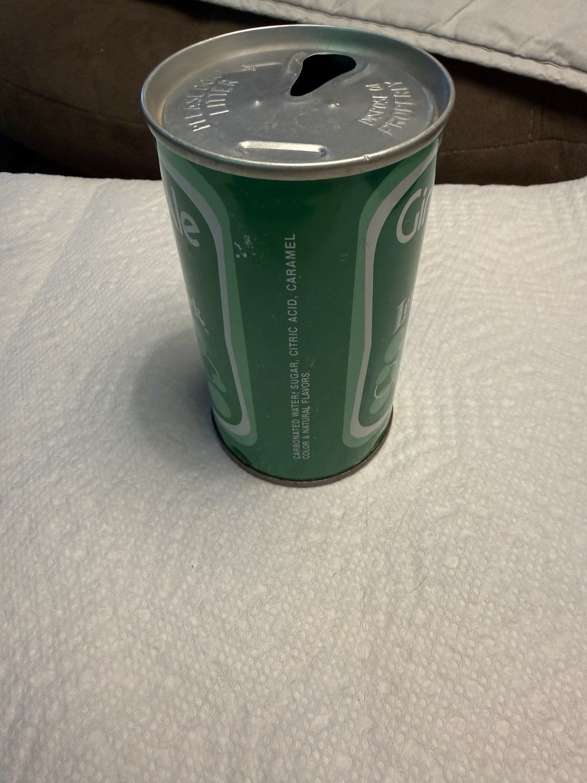 GINGER 🫚 ALE soda 🥤can BY LENOX PARK