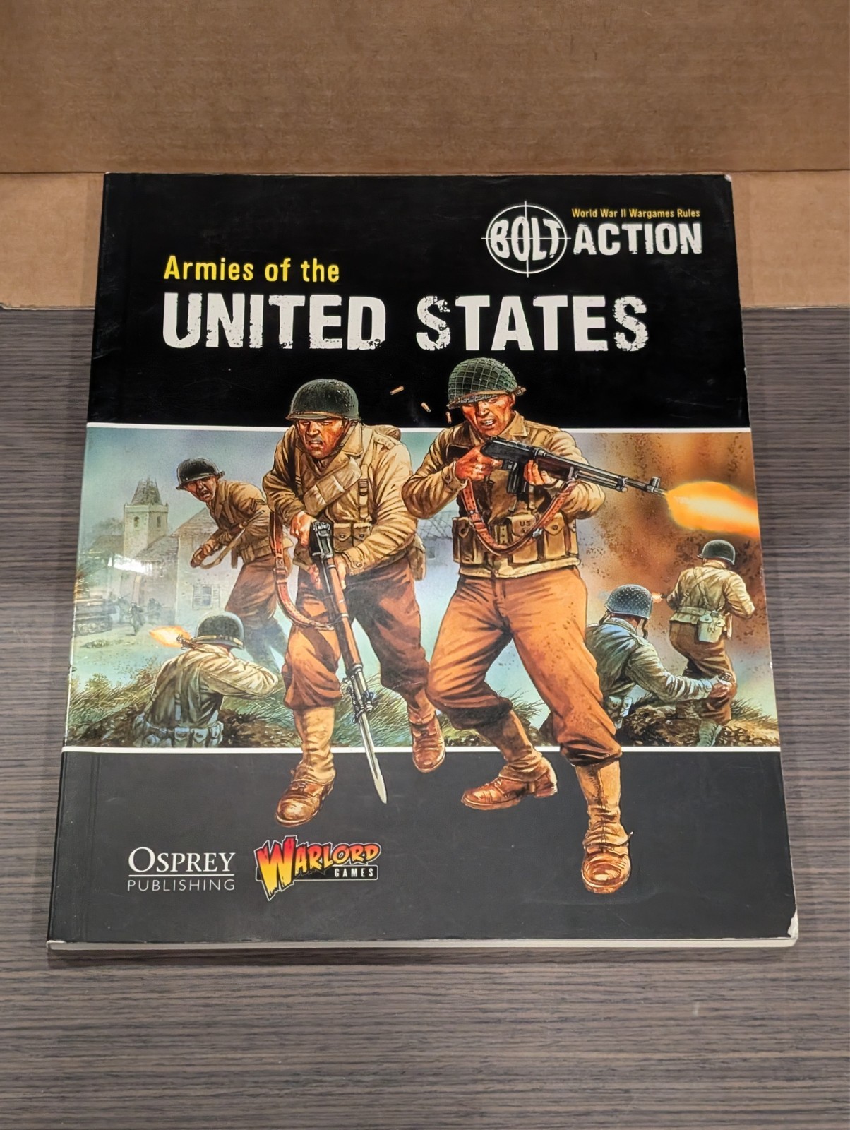 Armies of the United States US Bolt Action 2nd Edition Rulebook Warlord Games