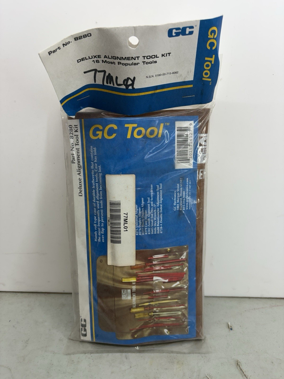 GC 8280 DELUXE 13 PC SET ALIGNMENT TOOL KIT ASSORTMENT, FOR CB RADIO TV, NEW