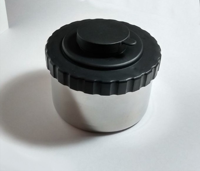 35mm singe-reel Kindermann developing tank with NEW lid & cap