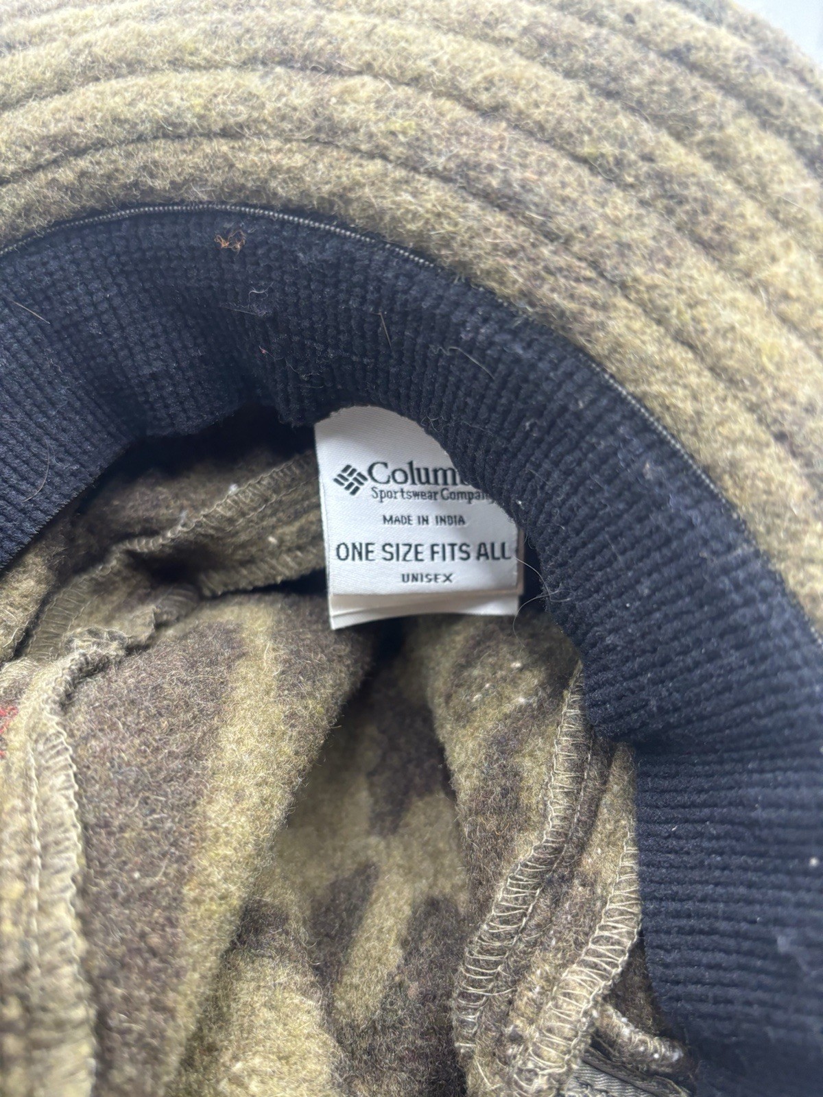 Columbia Gallatin Range Wool Blend Camo Boonie Hat Outfitter Camo Adjustable