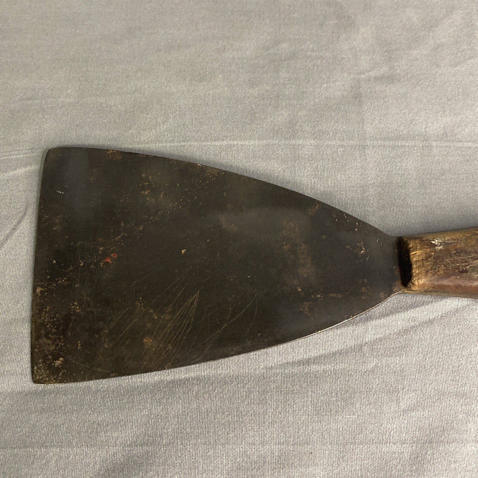 Vintage Deerfield Putty Knife 3” Wood Handle