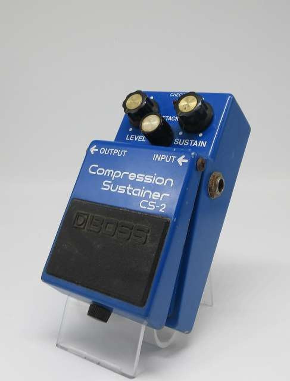 BOSS CS-2 Compression Sustainer Guitar Effects Pedal used