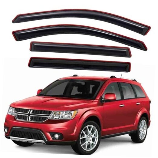 Lightronic Extra Durable Clip-on in-Channel Auto Vent Window Visor, In-Channel
