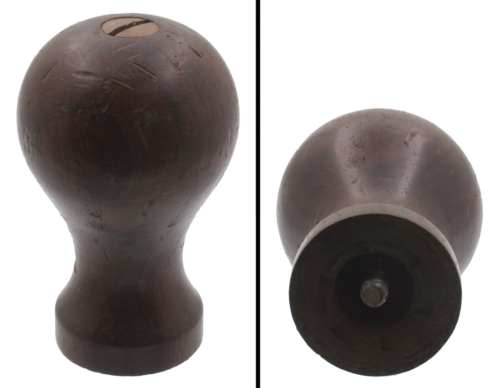Orig. "Tall" Rosewood Front Knob for Stanley No. 8 Plane -Type 13 - mjdtoolparts