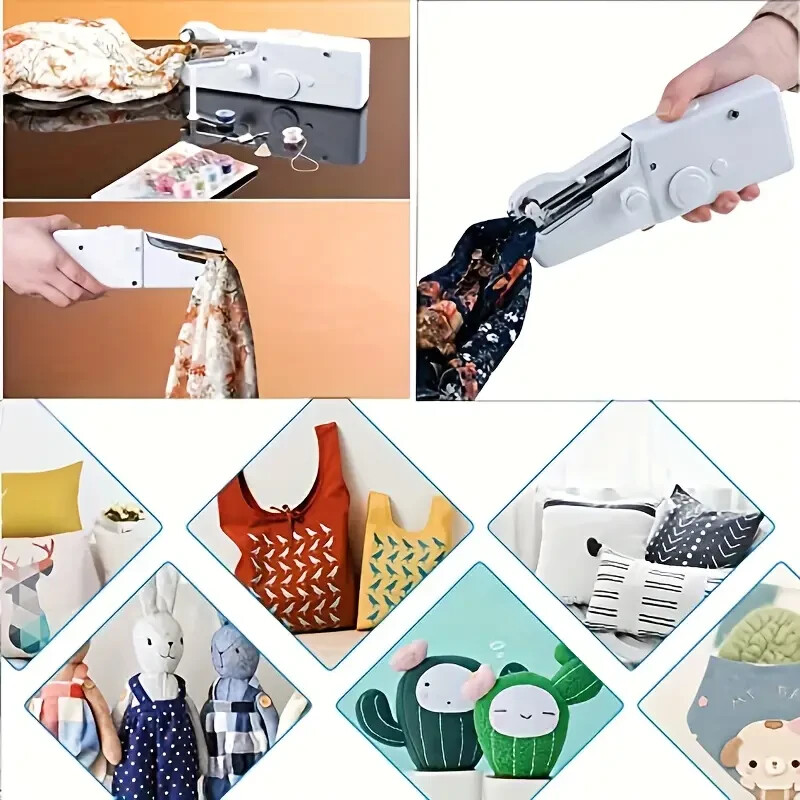 1pc Hand-held Sewing Machine, Small Sewing Machine, Portable Sewing Machine,