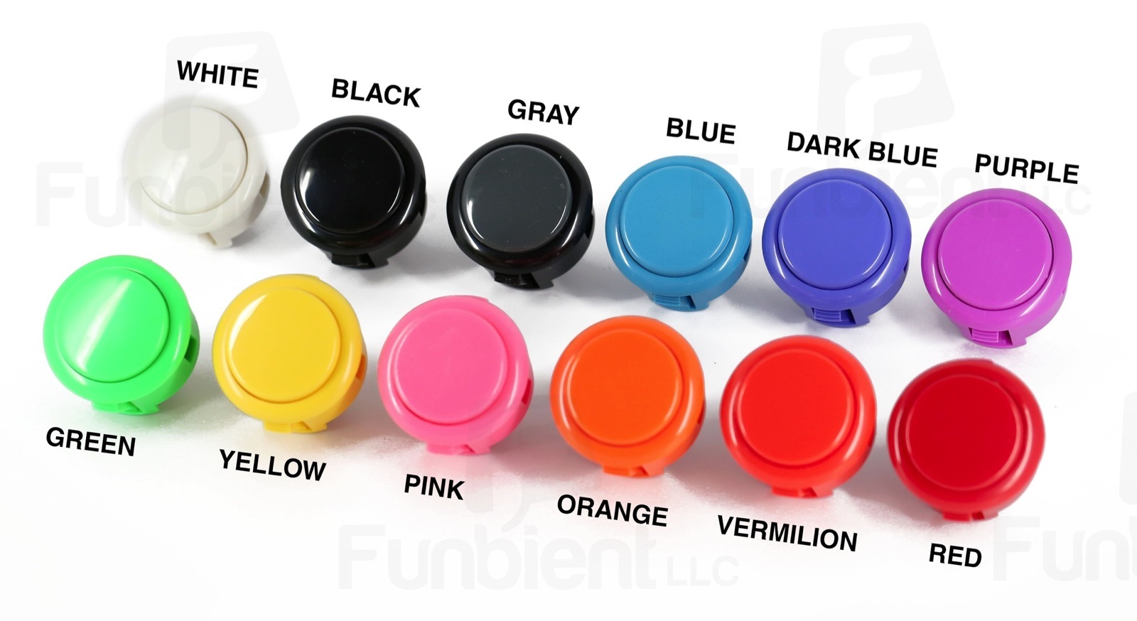 Sanwa Denshi Original OBSF-30 Orange Push Button JAMMA guitar killswitch 30mm