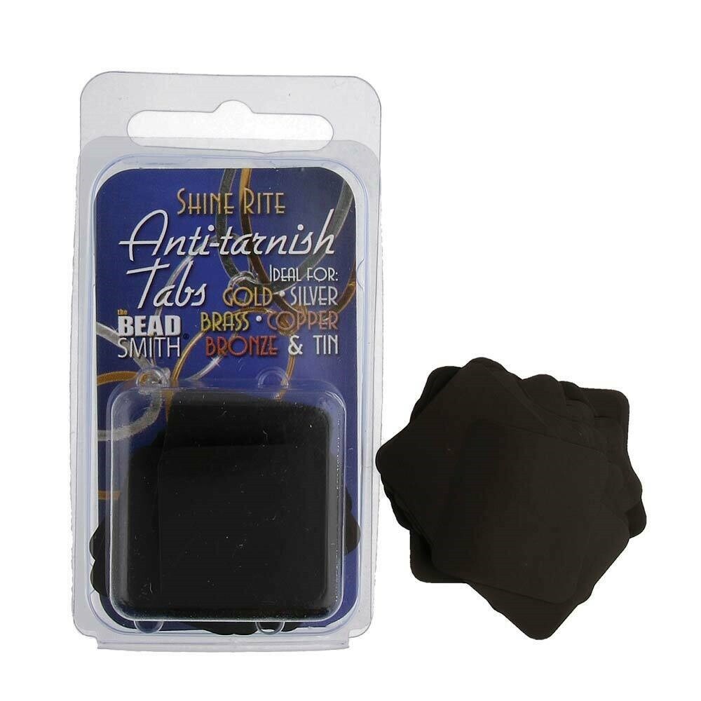 50 Anti-Tarnish Tabs For Jewelry & Bead Bags to Protect Metal from Tarnish