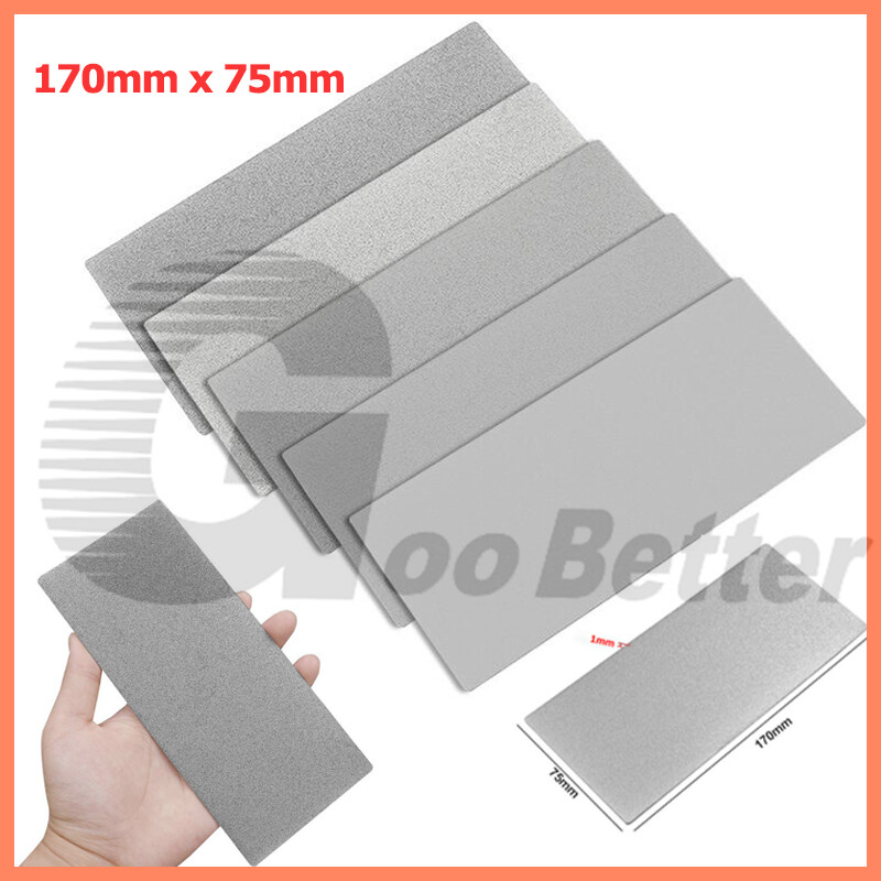 Diamond Sharpener Plate Stone 80 - 3000 Grit Polishing Disc Abrasive Sharpening
