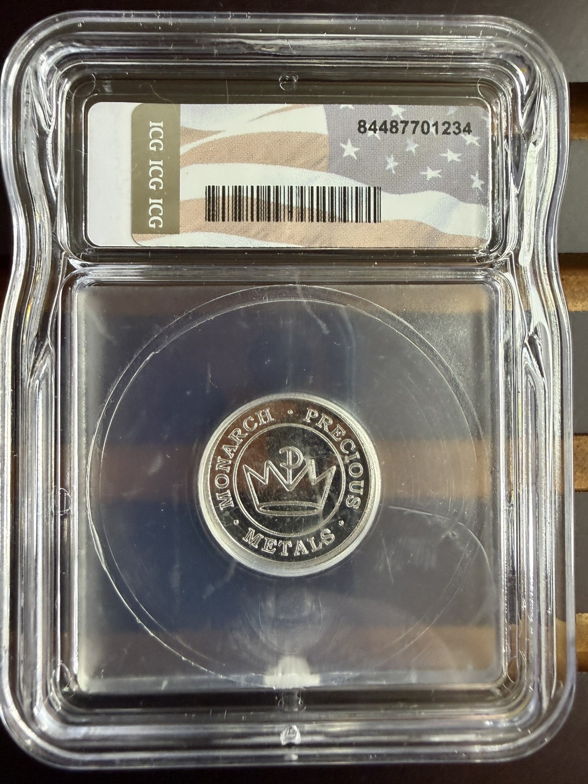 1/10th Oz Silver Train ICG MS69 PL