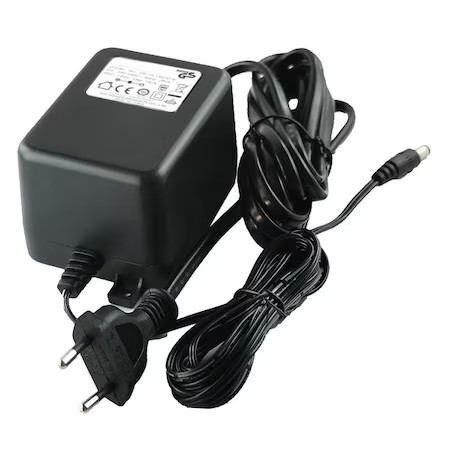 Zoro Select 11Y734 Plug-In Charger, Eu, Desktop, 15V Dc, Neg,  11Y734