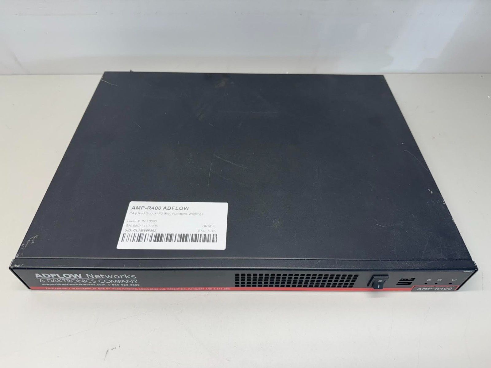 ADFLOW NETWORKS DAKTRONICS ADFLOW MEDIA PLAYER AMP-R400