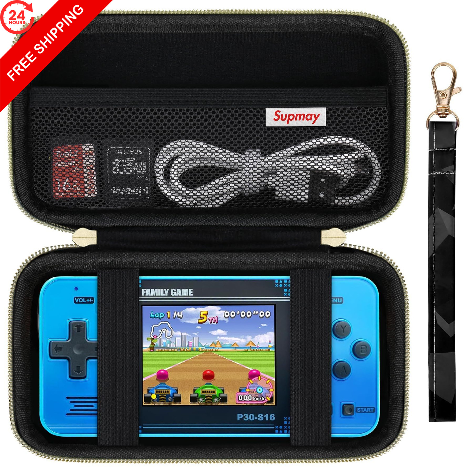 Supmay Carrying Case Compatible with WELLST·G Handheld Game for Black Cube