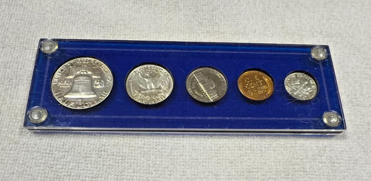 1954 US Mint Silver Proof Set - in Premium Holder
