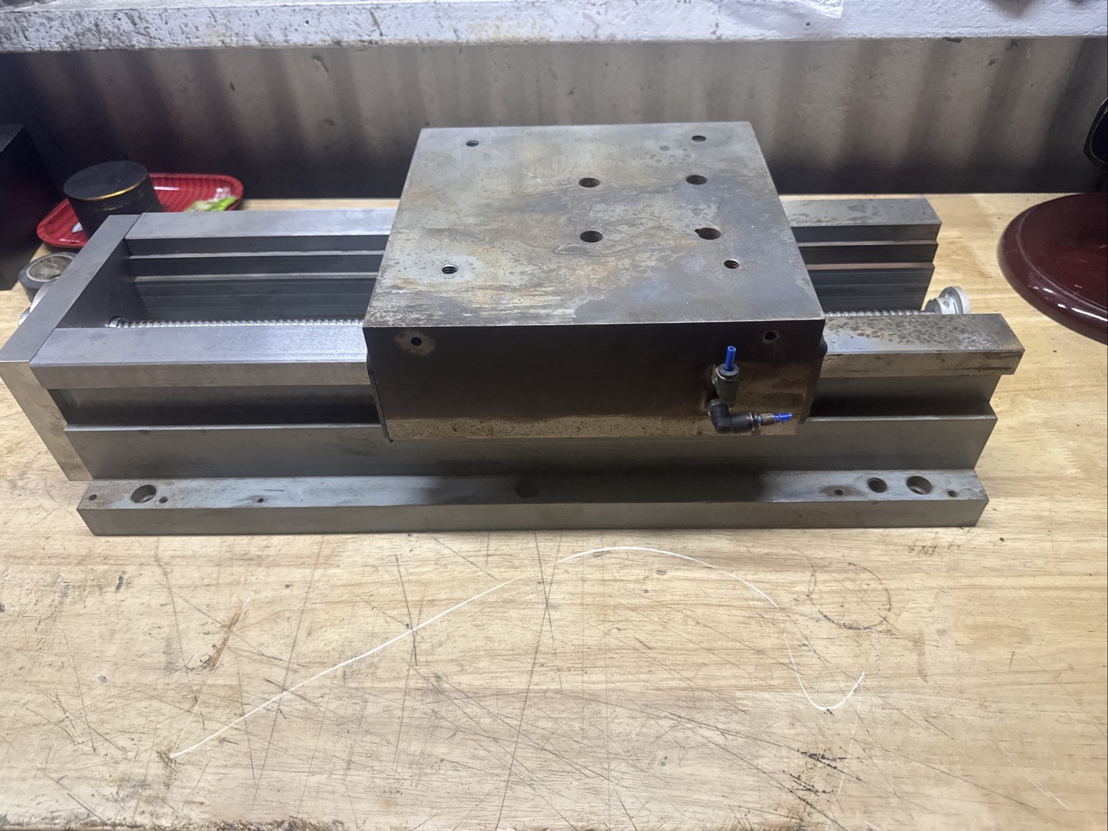 Russell T Gilman Linear Slide Table Heavy Duty CNC Machine Stage