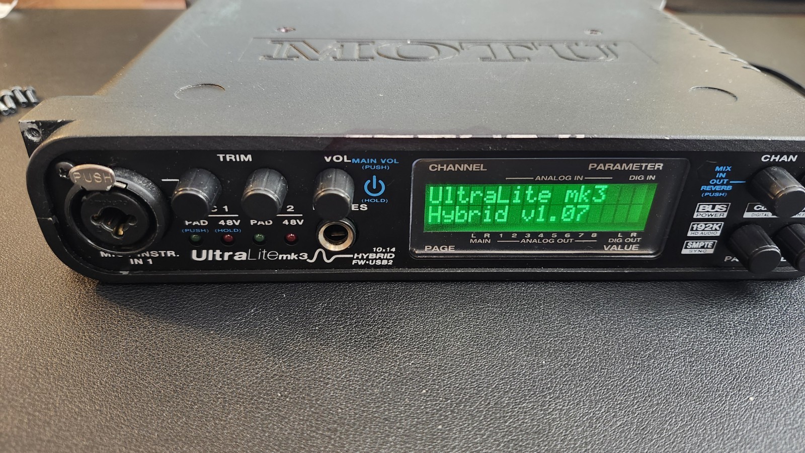 Motu UltraLite-mk3 Hybrid - USB/Firewire +++ OEM Power Adapter !!!