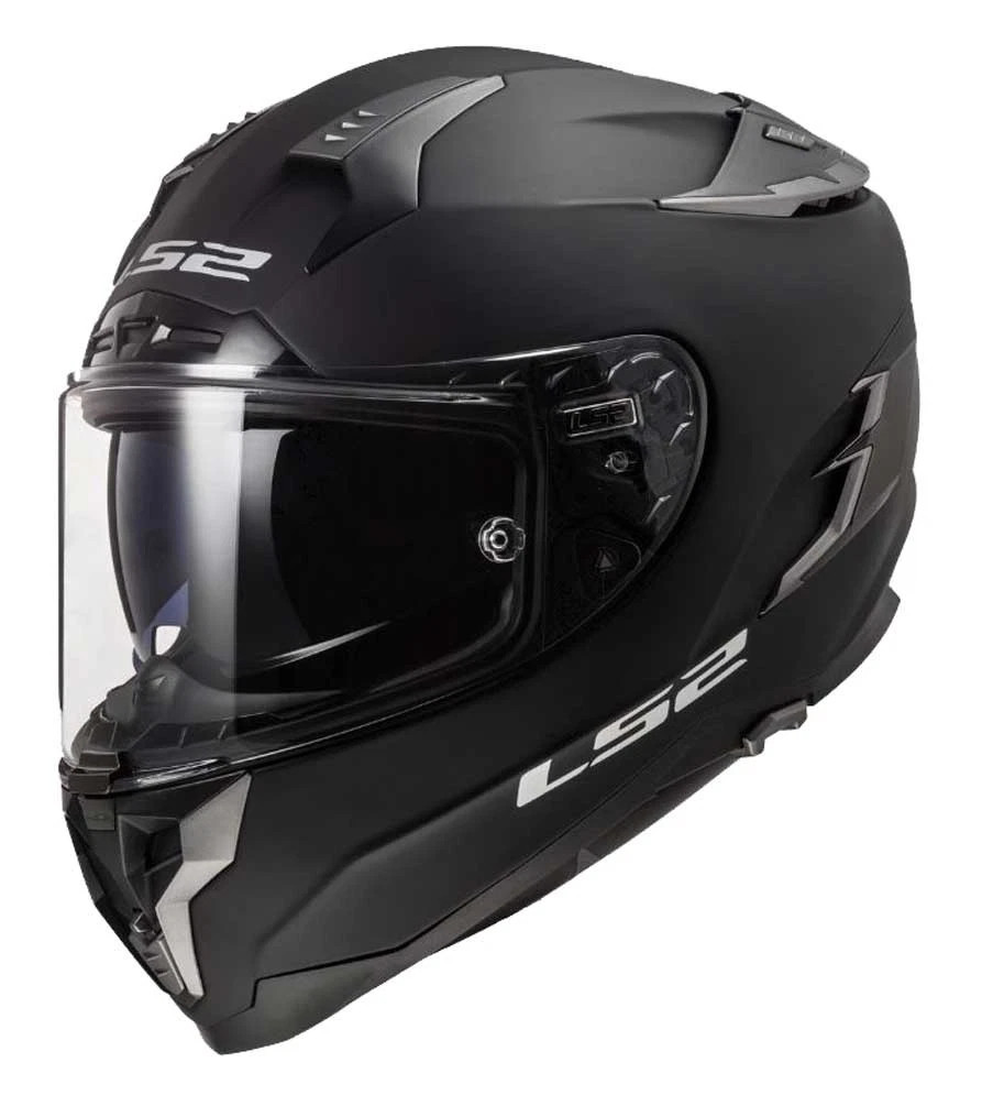 LS2 Helmets Adult's Challenger GT Motorcycle Helmet Matte Black - XL - 327-1015