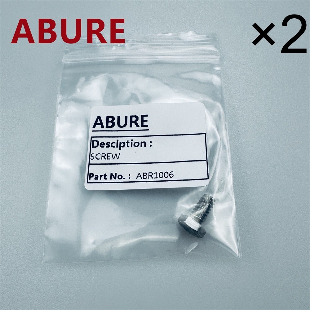 ABR1006 SCREW, 1-pack, 2 pcs in total for ABURE A9 A11 Spray Gun