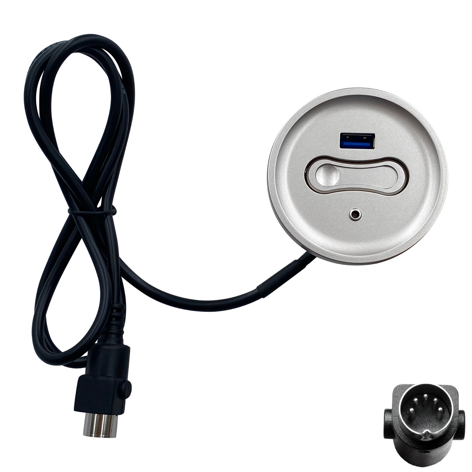 5 Pin Round Switch Power Recliner Lift Chairs Hand Control with USB KDH239-002