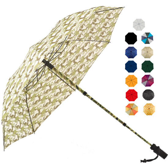 EuroSCHIRM Telescope Handsfree Umbrella Lightweight Hiking Trekking