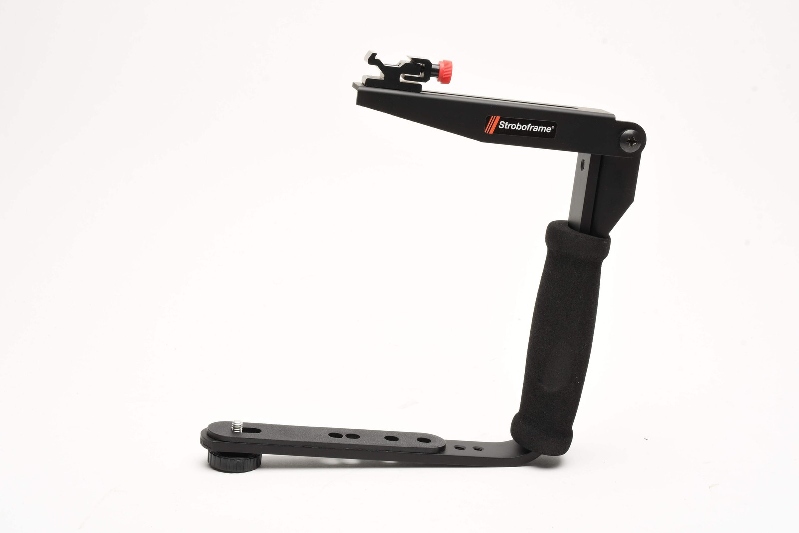 Stroboframe Quick flip 35mm camera flash bracket, Mint-