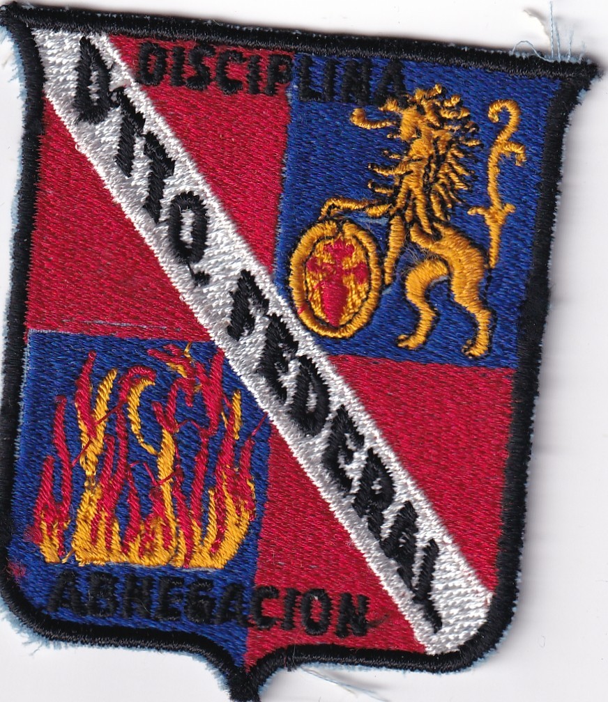 Spanish Spain Federal Fire Services patch 1960s 1970s