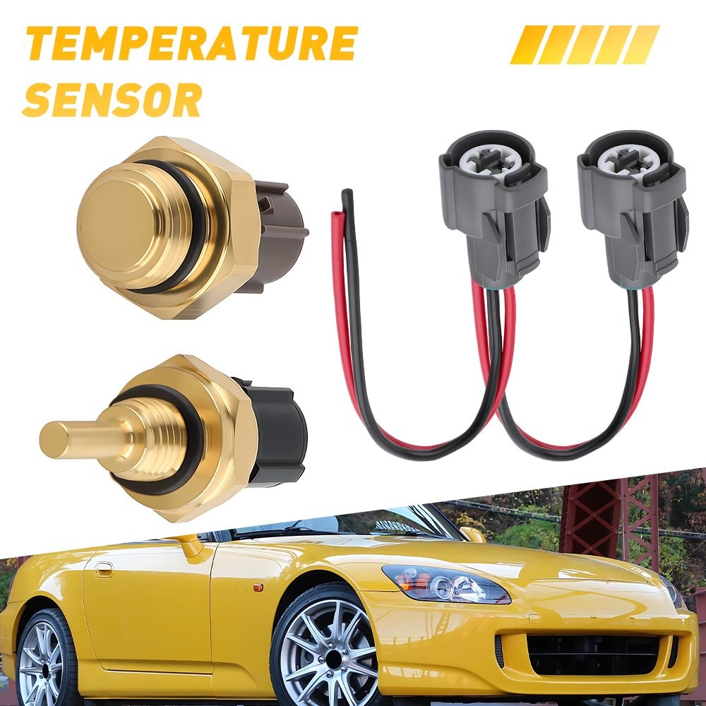 Coolant Temperature Sensor Switch CONNECTORS For HONDA CR-V Civic Accord Odyssey