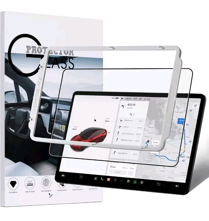 15" Tempered Glass Touch Screen Protector Designed for Tesla Model 3 Highland 24