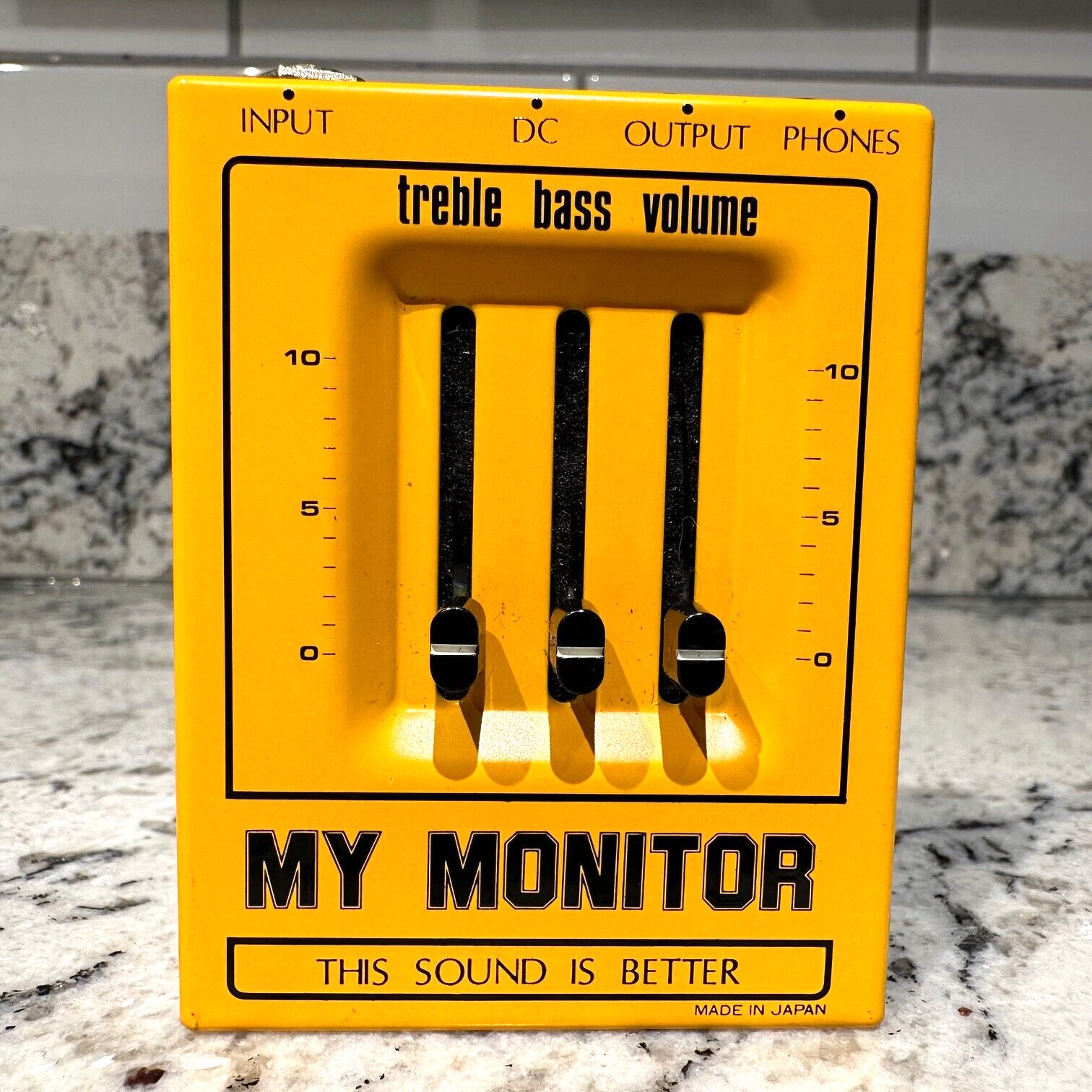 MY MONITOR This Sound is Better Personal Monitor / EQ Vintage Made in Japan