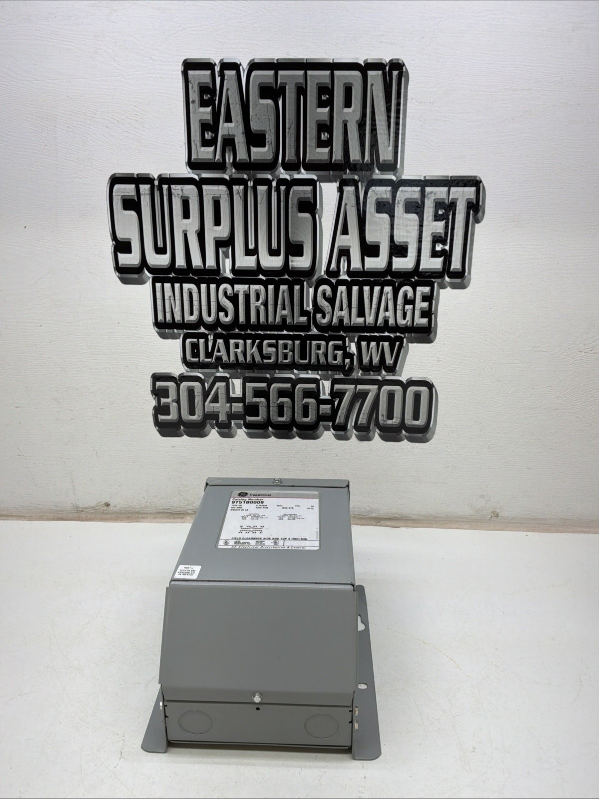 GE Transformer Type QB 1PH 60Hz 9T51B0009 NIB