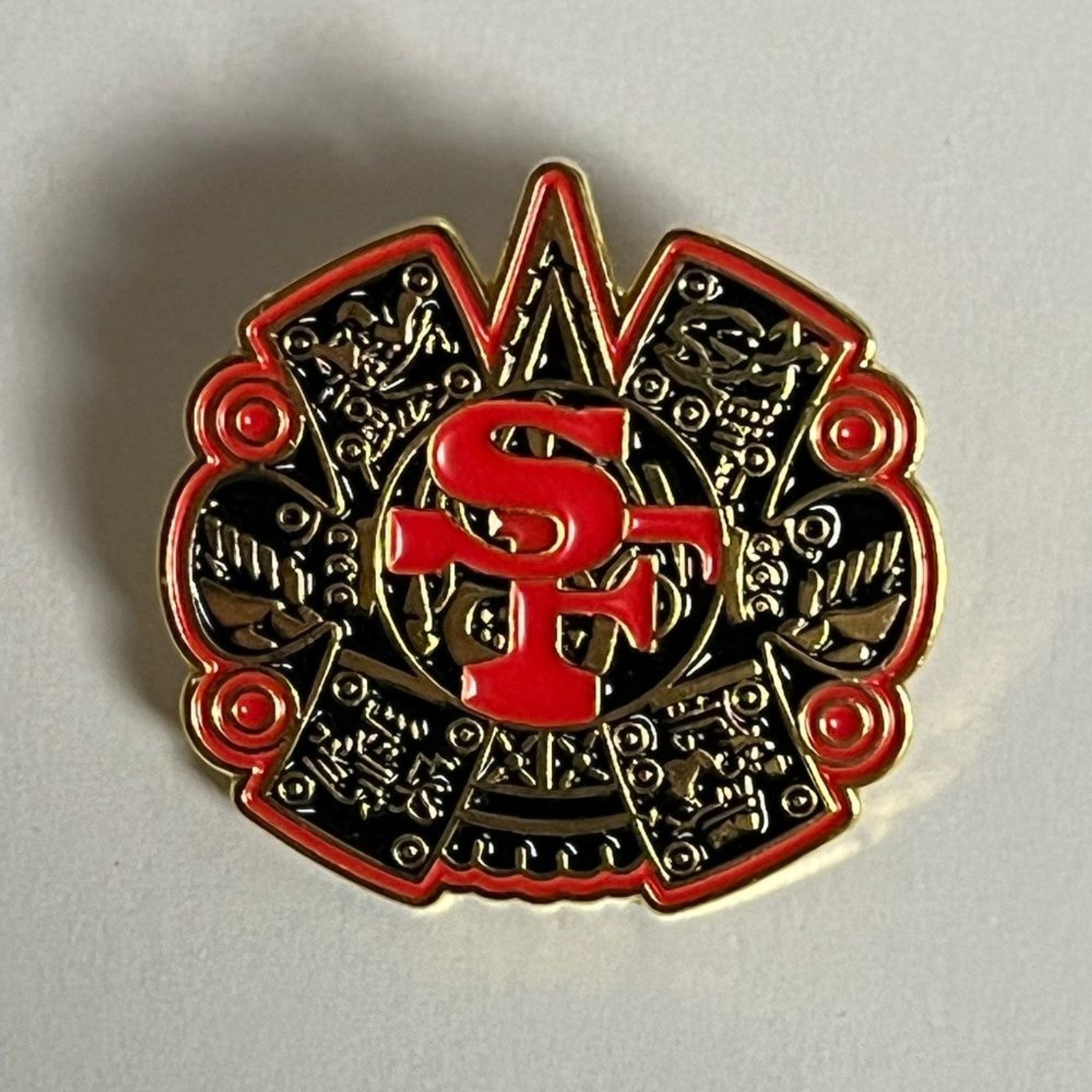 San Francisco 49ers Empire Aztec Hat Pins Streetwear Bag Football Fitted Hats
