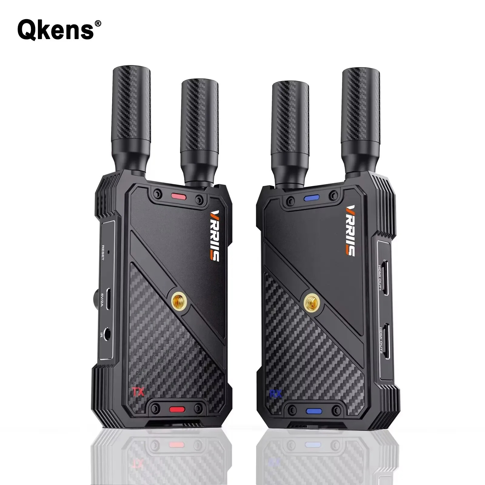 400m Wireless HDMI Video Transmitter Receiver Extender Support Battery / Camera