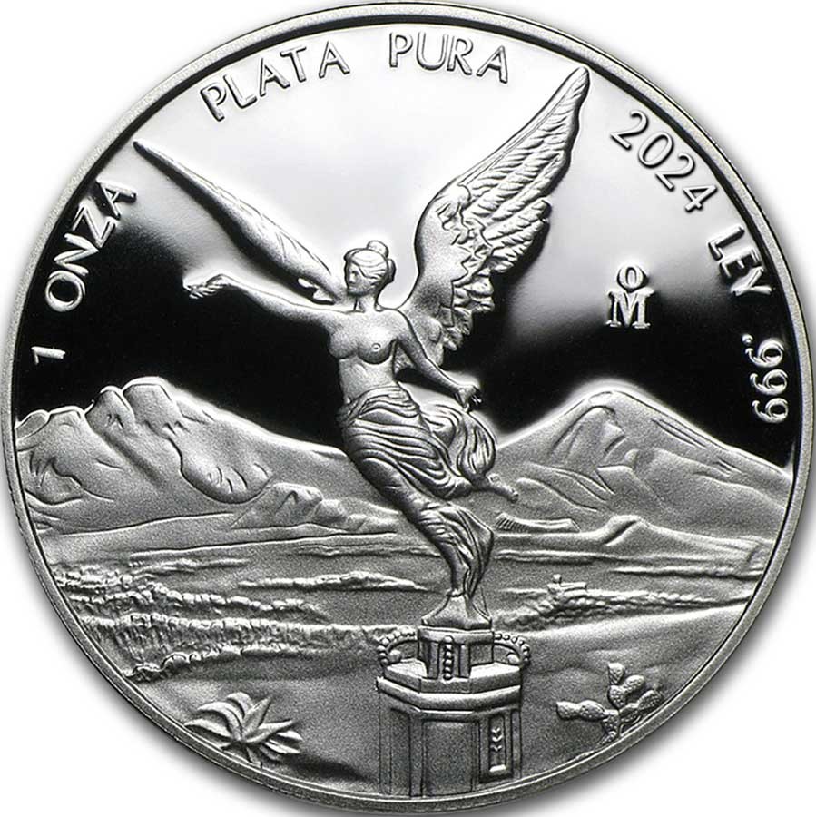 2024 Mexico 1 oz Silver Libertad Proof (In Capsule)
