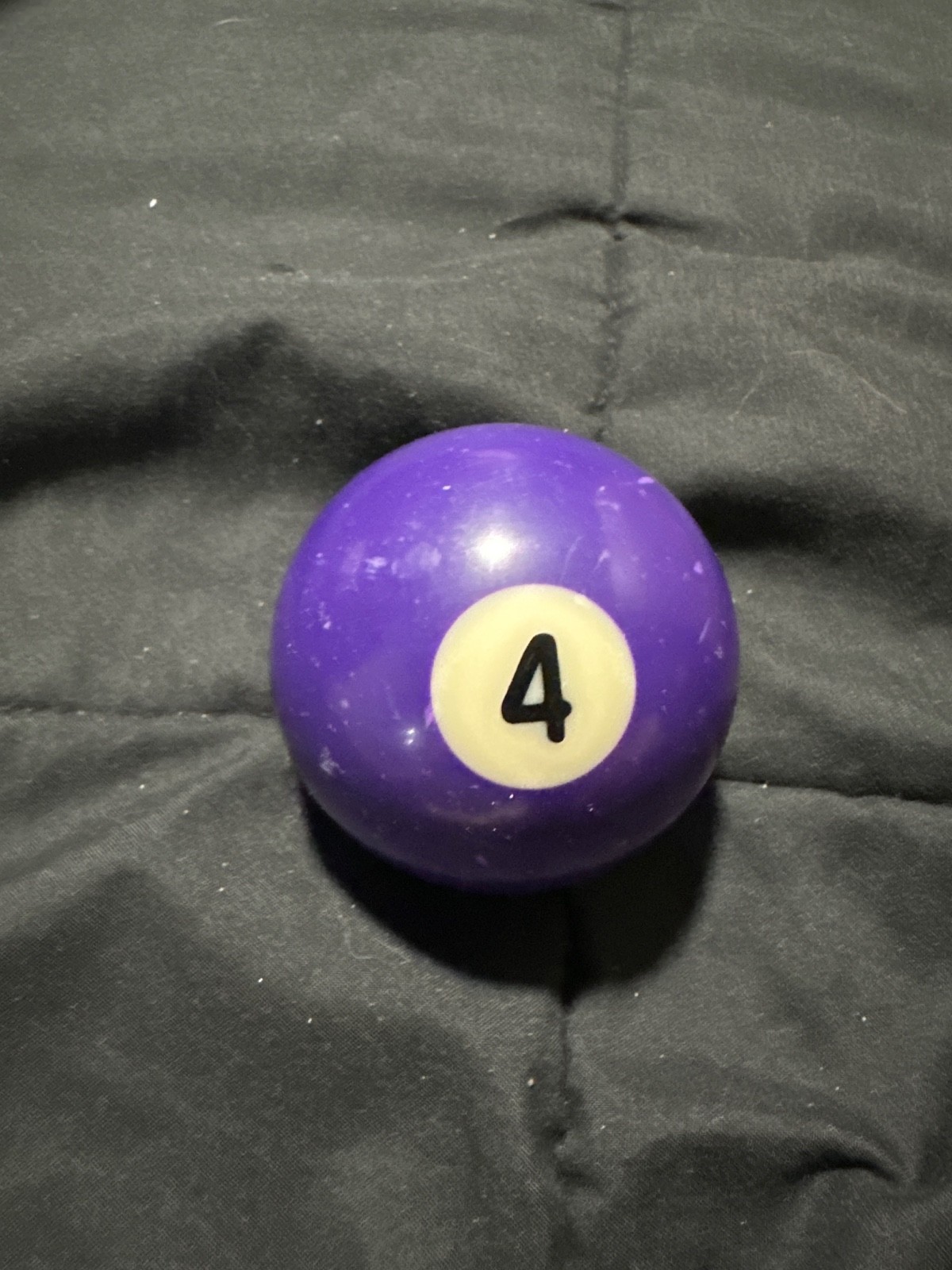Replacement Billiard Pool Ball vintage purple 4
