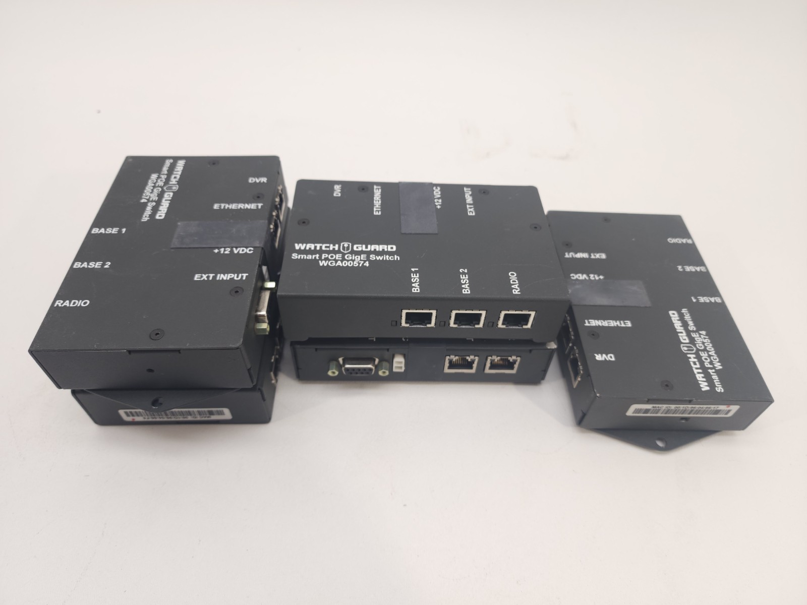 Lot of 5 Used Watchguard Smart POE GigE Switch WGA00574