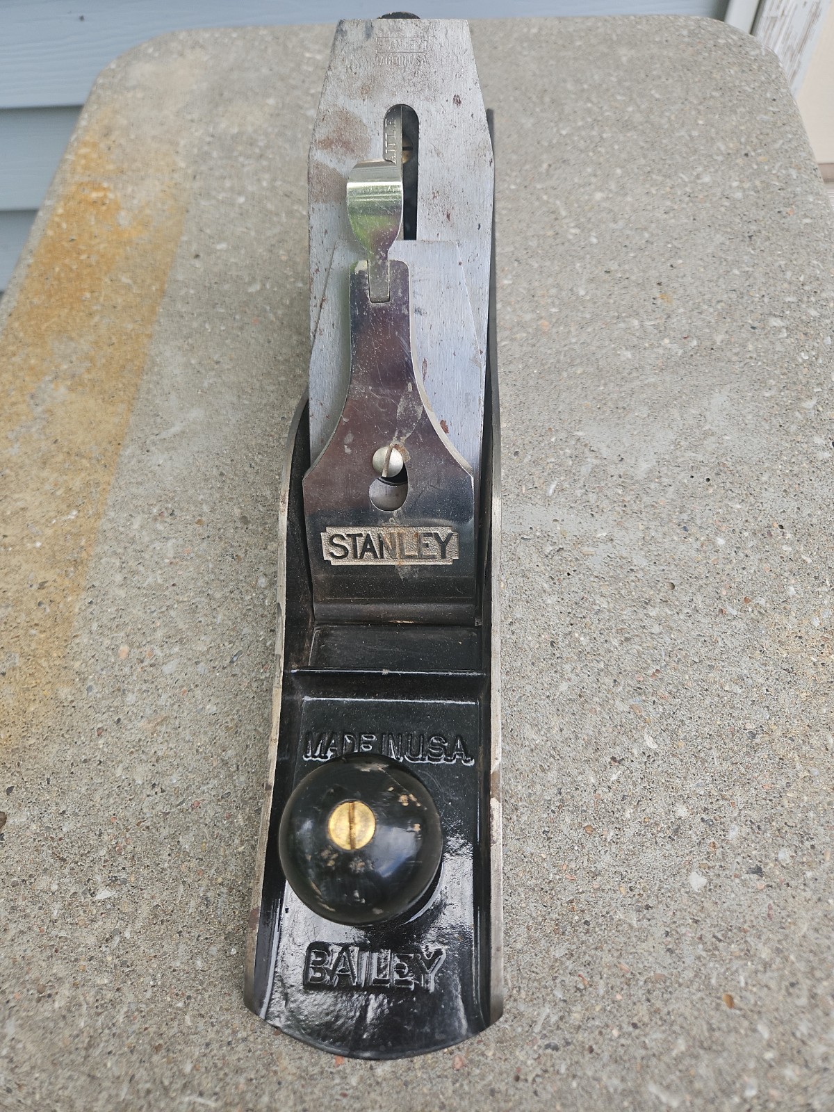 STANLE Y BAILEY No. 6 Smooth Bottom Wood Plane Tool 18” Very Nice!!