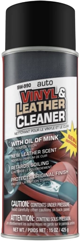 Vinyl & Leather Cleaner, 15 oz. can, 1 Count