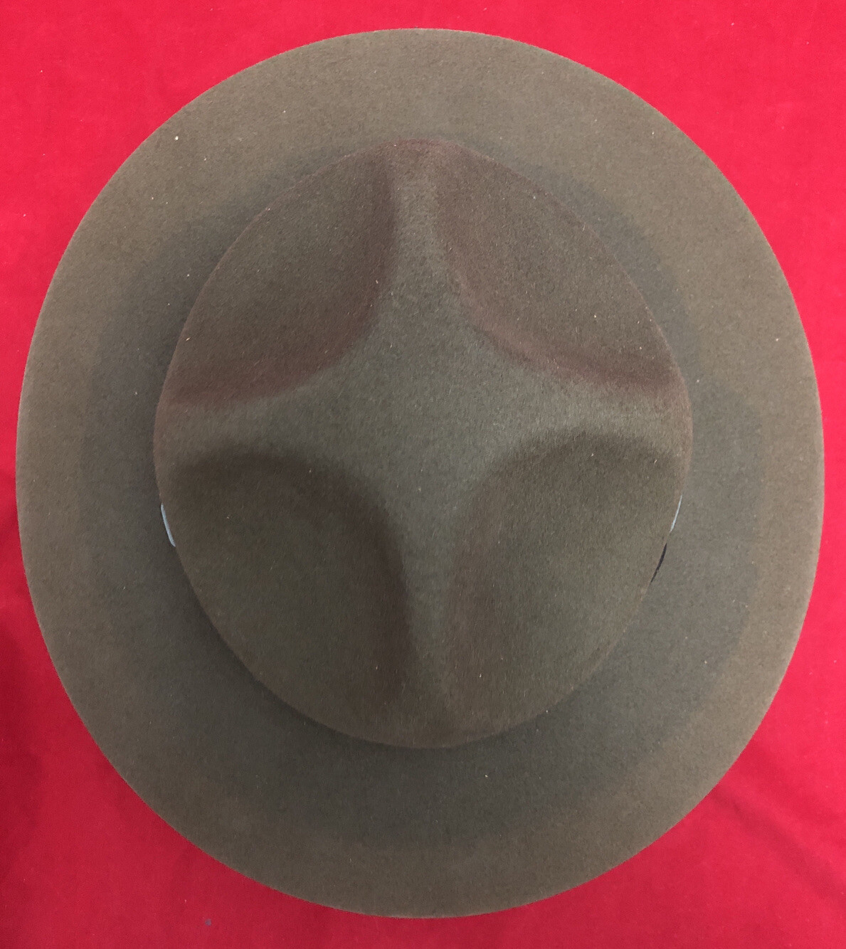WW2 1944 U.S ARMY Drill Instructor Sergeant Hat Service Field Olive Drab NEW