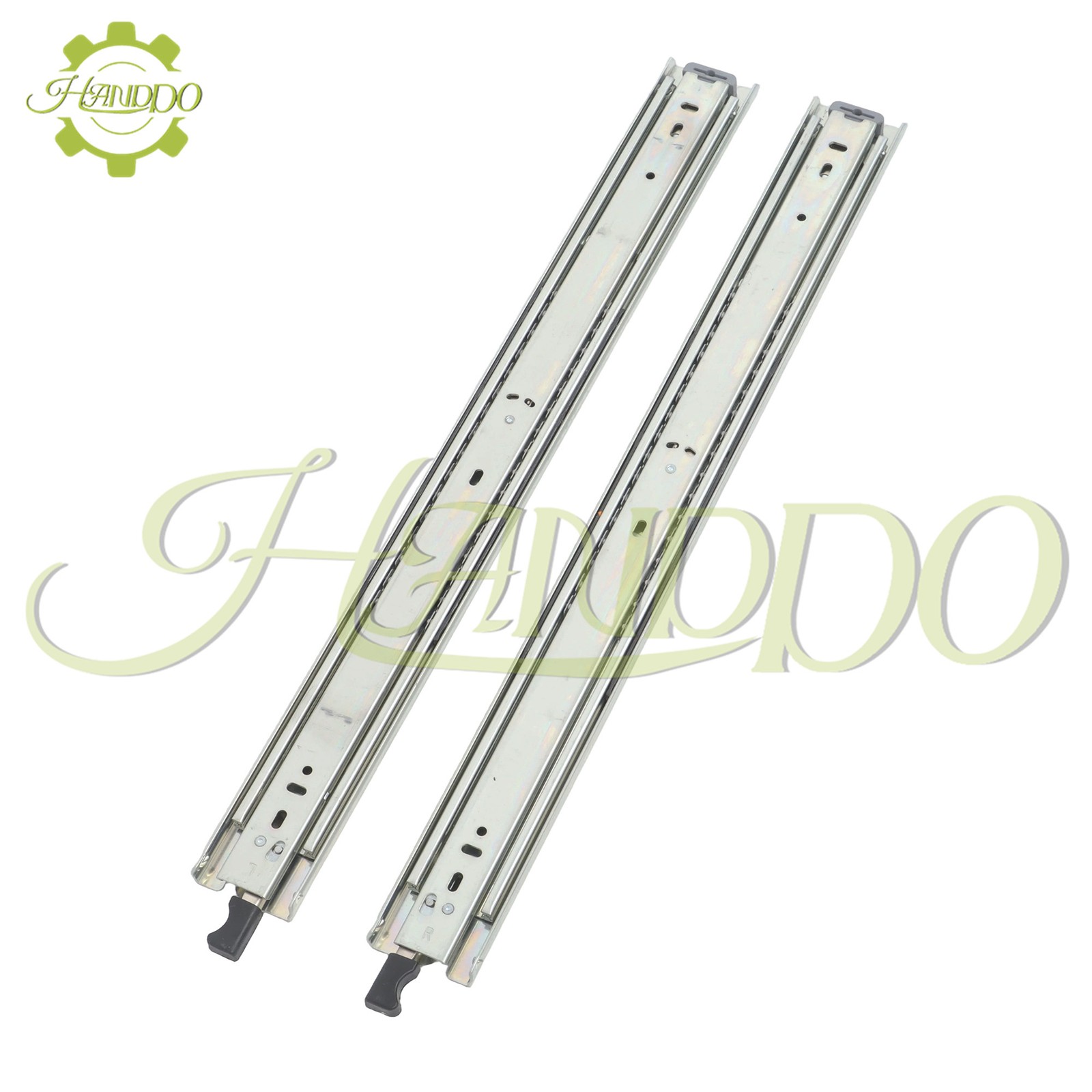 1Pair Heavy Duty Drawer Slides 20 Inch 150 lb Load Capacity Side Mount Extension