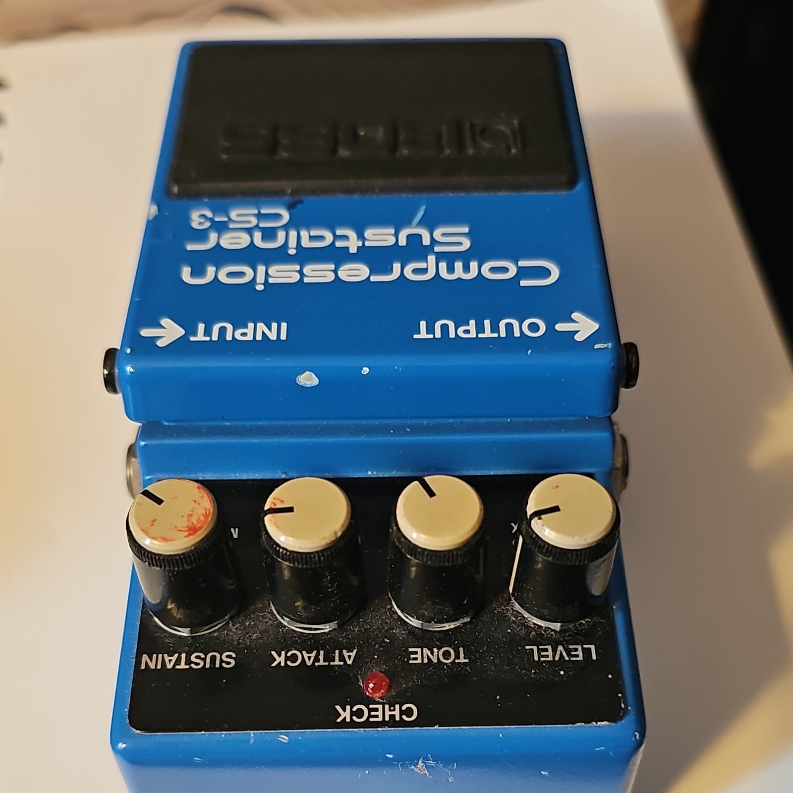 Boss CS-3 Compression Sustainer Works As It Should Used