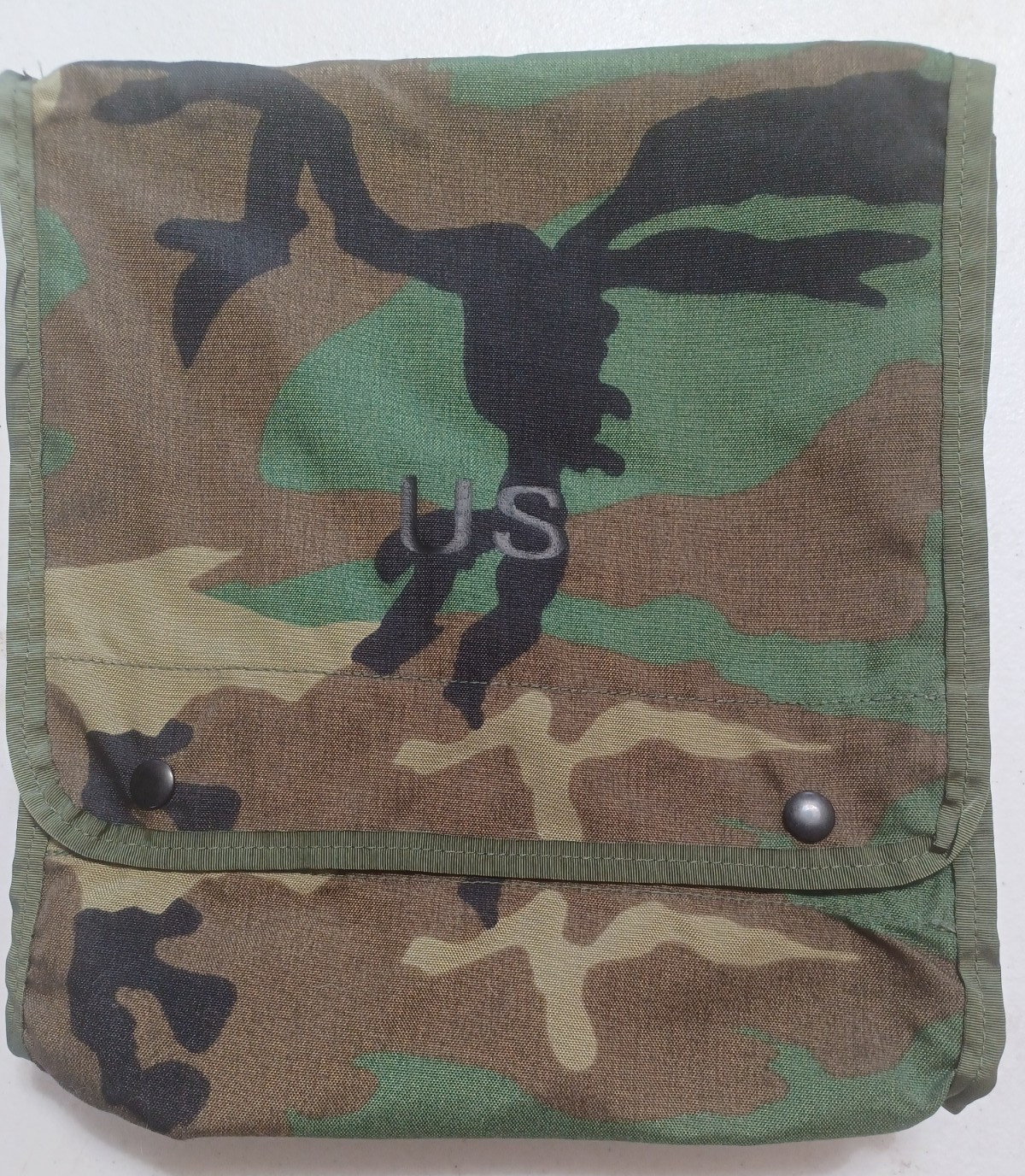 Woodland Military Map Photo Case No Carrying Strap