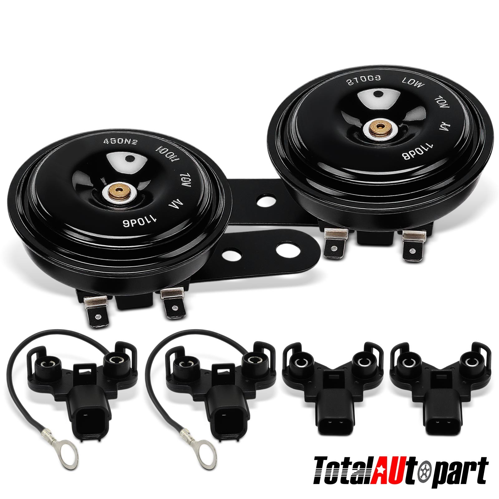 2Pcs Disc Horn for Honda CR-V Civic Accord Odyssey Fit Acura MDX TSX TL RL 12 V