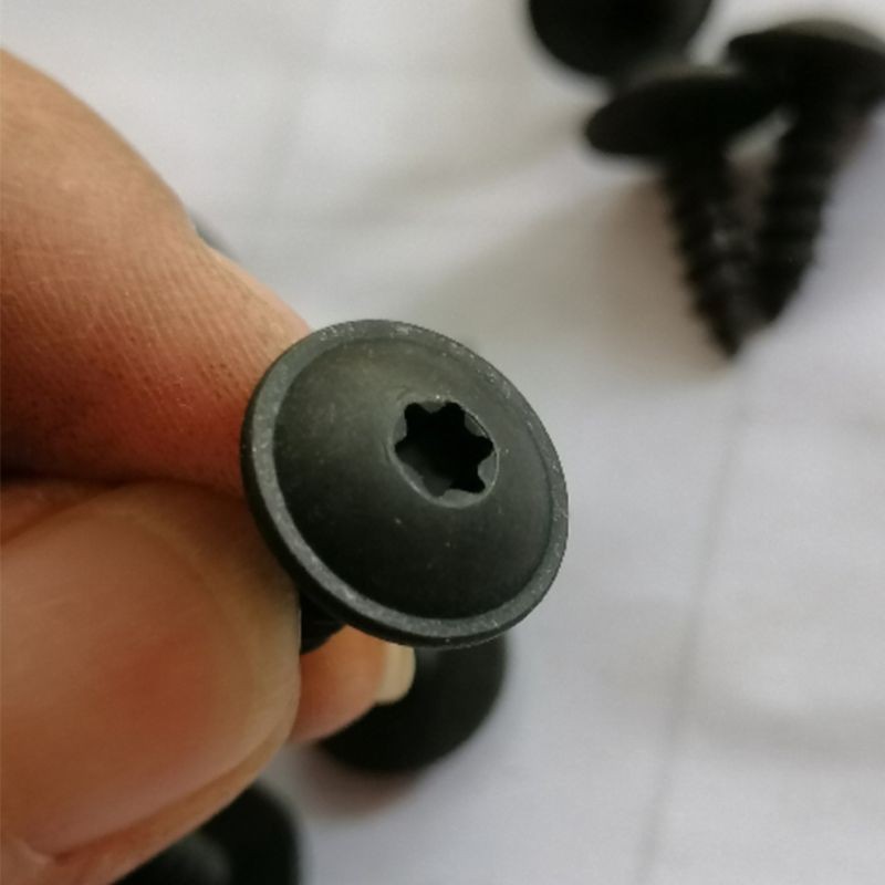 10Pcs Light Weight Self-tapping Screws Mudguard Fastener Screws Bolt N90974701