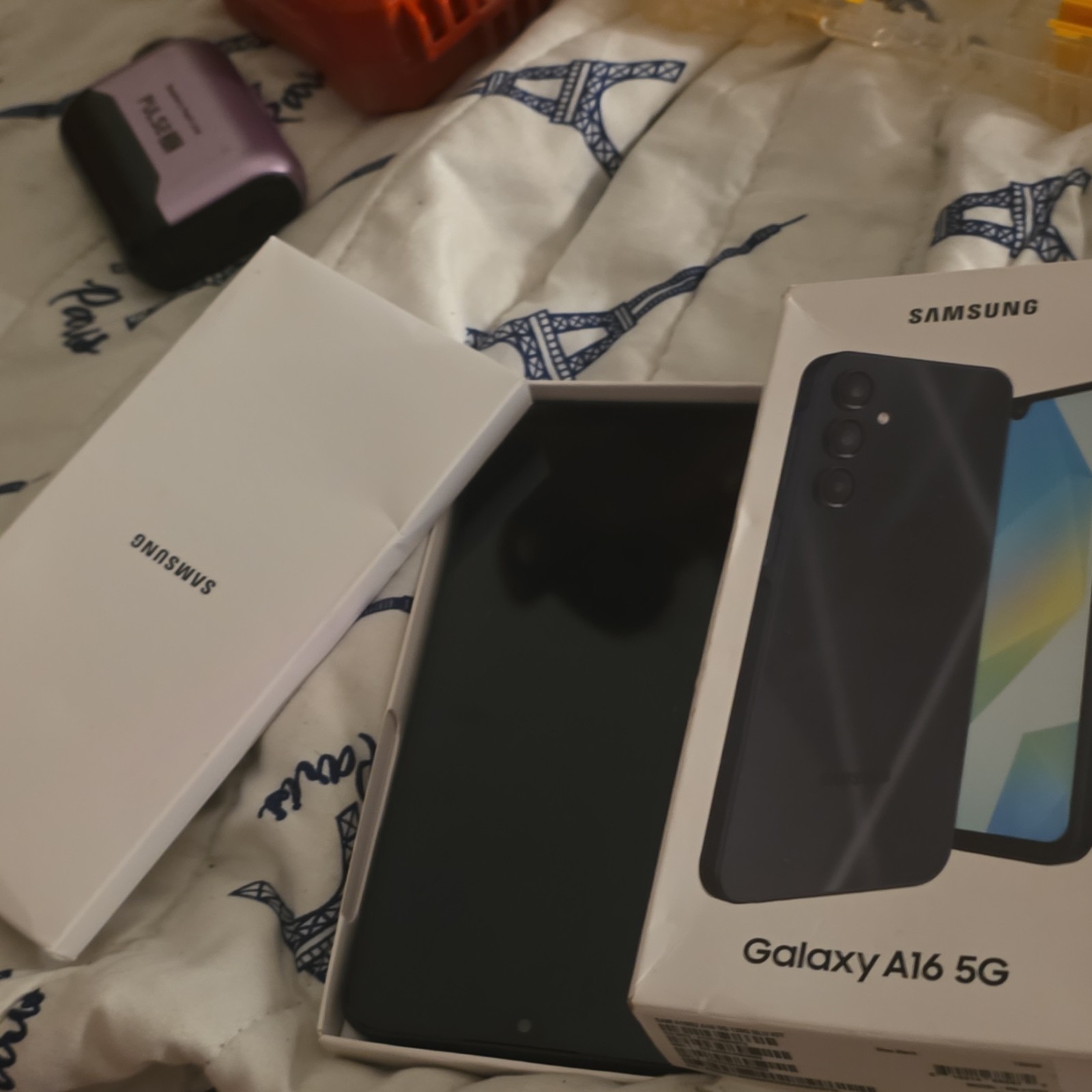 Samsung Galaxy A16 5G Black Bar Smartphone with Box Model Samsung Galaxy A16 5G